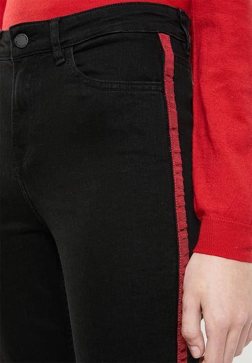 MANGO - Redline jeans - black
