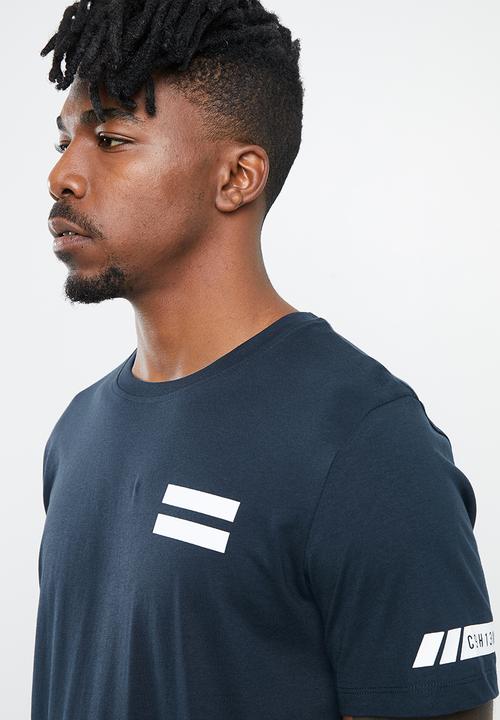 Jack & Jones - Jeppes tee - navy