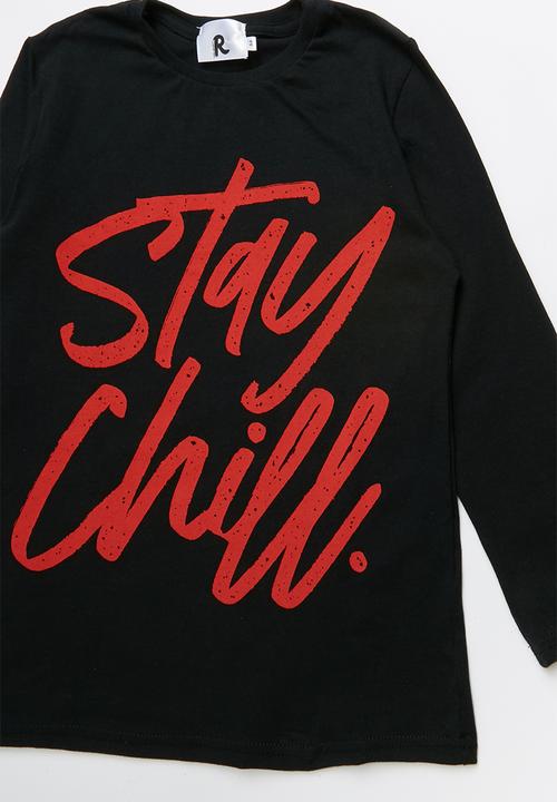 Rebel Republic - 2 Pack long sleeve top - grey & black