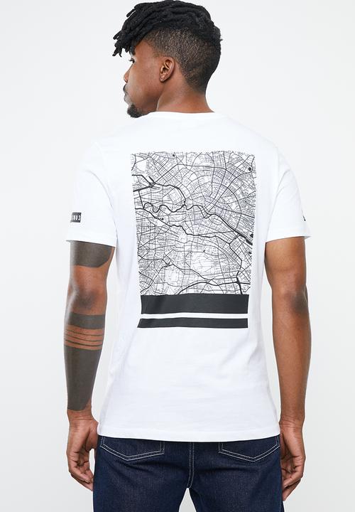 Jack & Jones - Jeppes tee - white