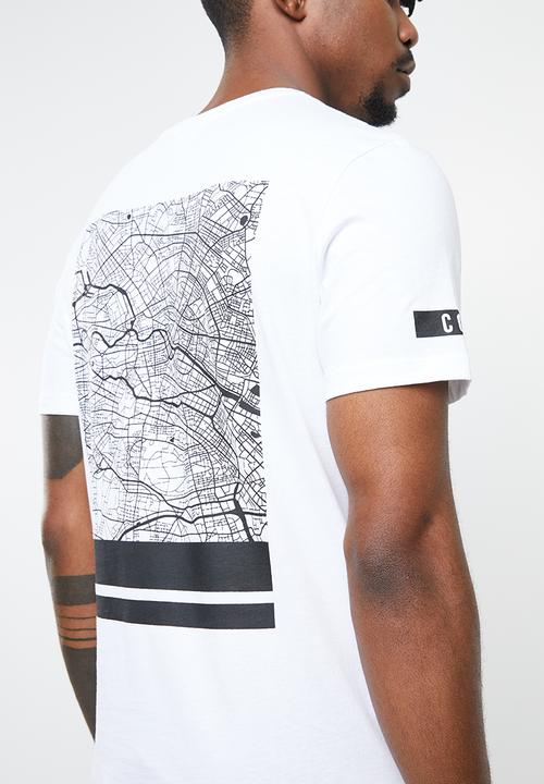 Jack & Jones - Jeppes tee - white