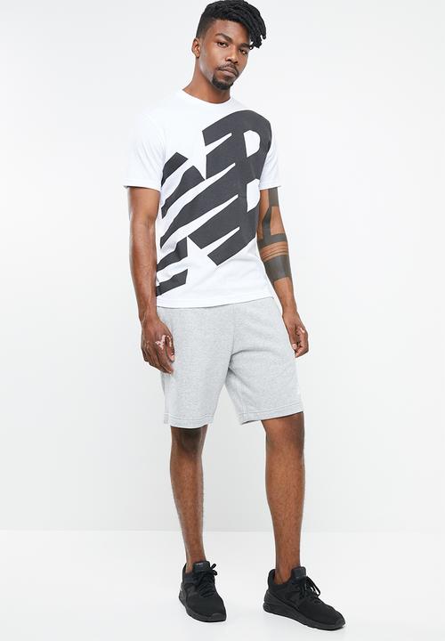 New Balance  - Contender graphic tee - white