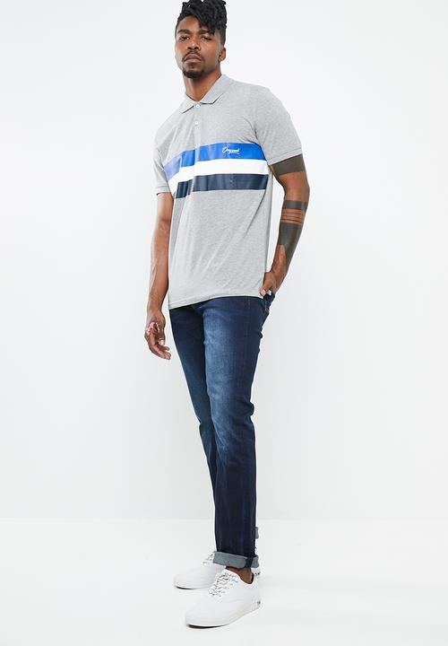 Jack & Jones - Shakedowns polo - grey 