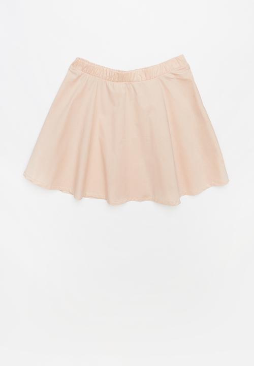 Rebel Republic - A-line button through skirt - pink