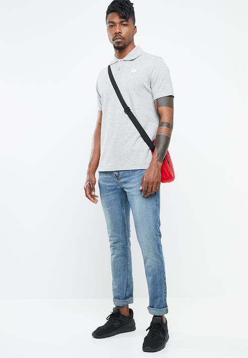 New Balance  - Core polo - grey