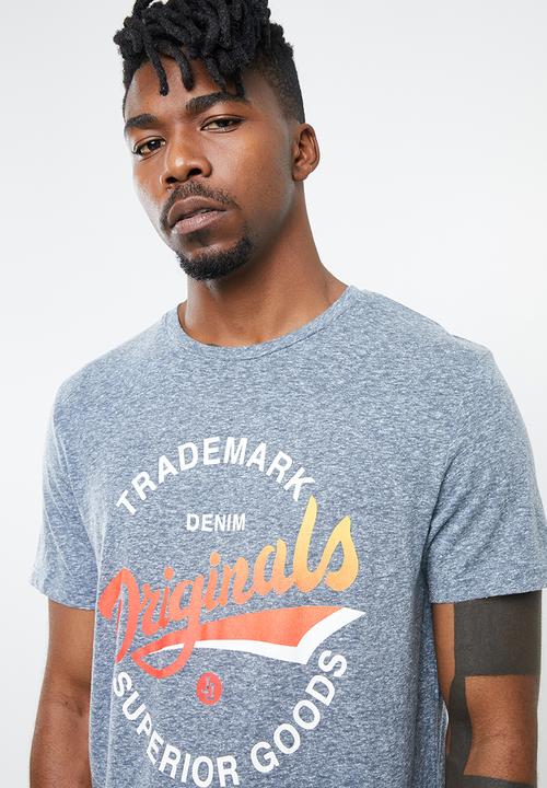 Jack & Jones - Summertime tee - blue 