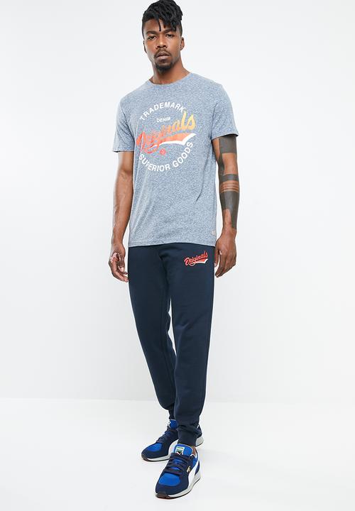 Jack & Jones - Summertime tee - blue 