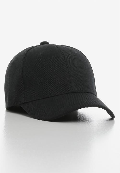 Pop Candy - Plain peak cap - black