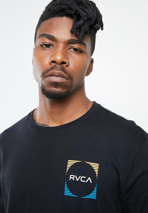 RVCA - Motorstripe short sleeve tee - black