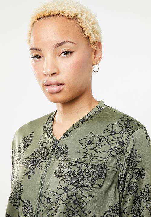 Jacqueline de Yong - Bomber jacket - green