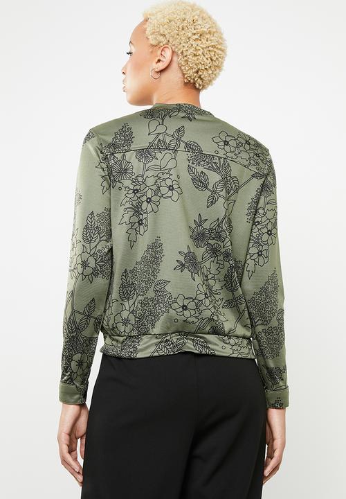 Jacqueline de Yong - Bomber jacket - green