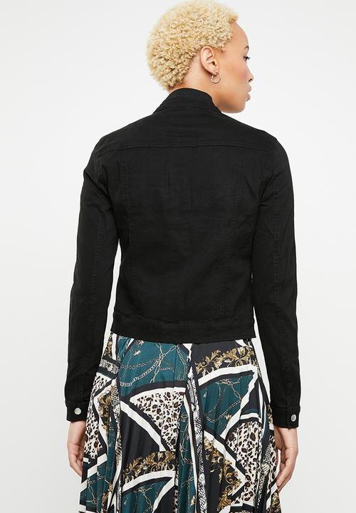 Jacqueline de Yong - Denim jacket - black