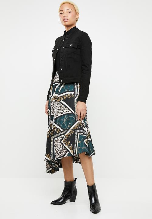 Jacqueline de Yong - Denim jacket - black