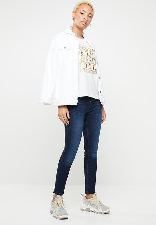 Vero Moda - Fancy short sleeve top - white