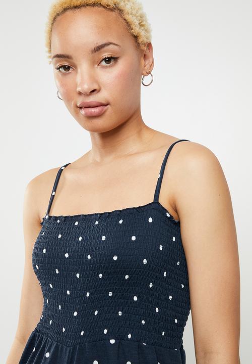 Cotton On - Sian shirred jumpsuit - navy