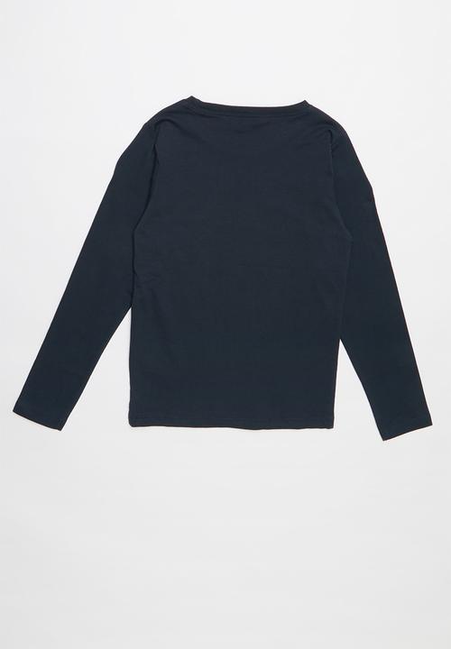 Name It - Victor long sleeve top - navy