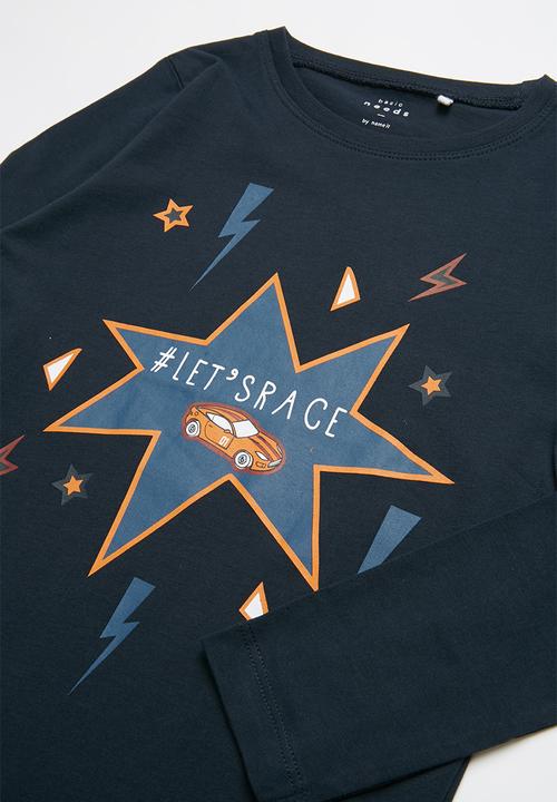 Name It - Victor long sleeve top - navy