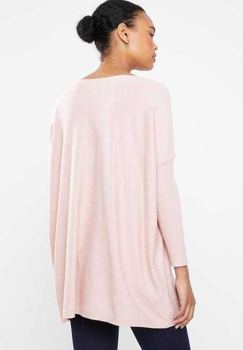Revenge - Balloon sleeve knit - pink