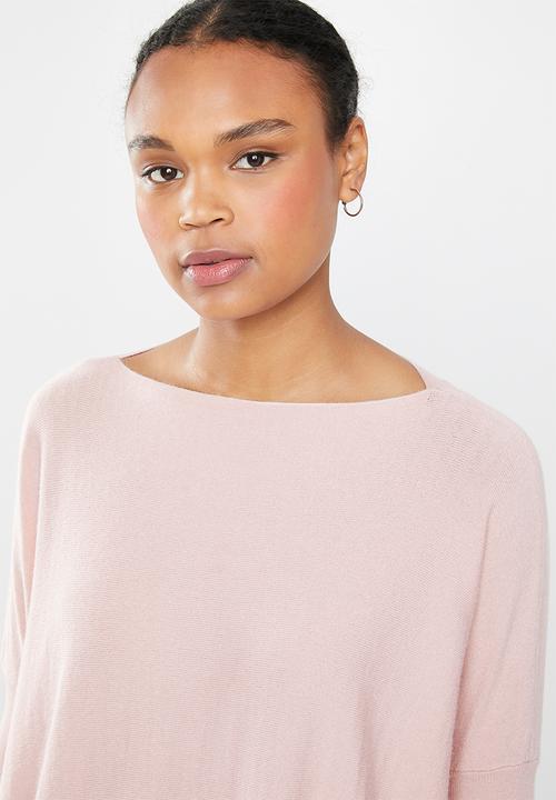 Revenge - Balloon sleeve knit - pink