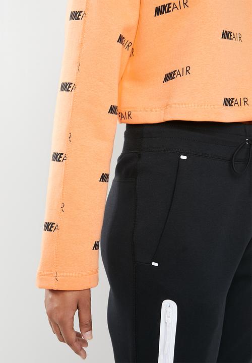 Nike - Air fleece crew - orange