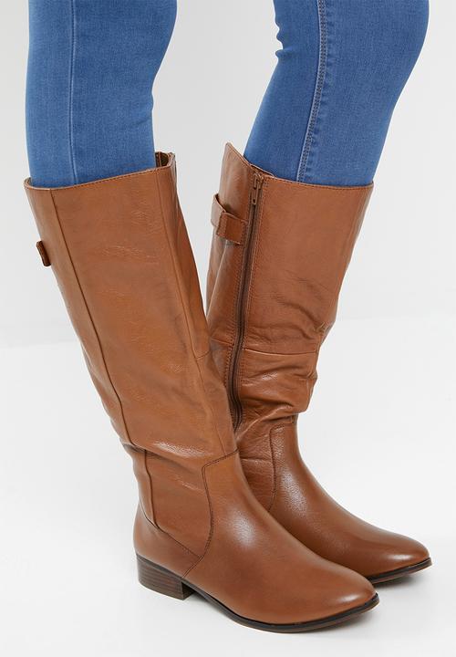 Ginnis leather boot - cognac ALDO Boots 