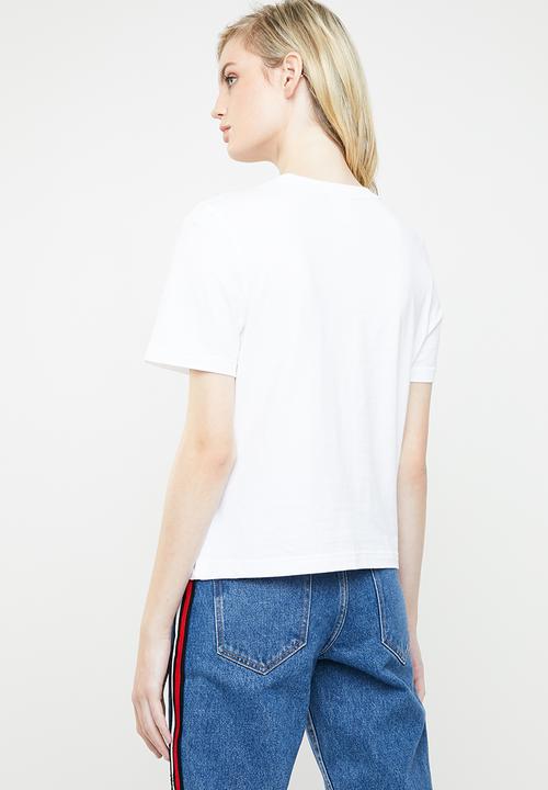 Reebok - AC gr tee - white & black