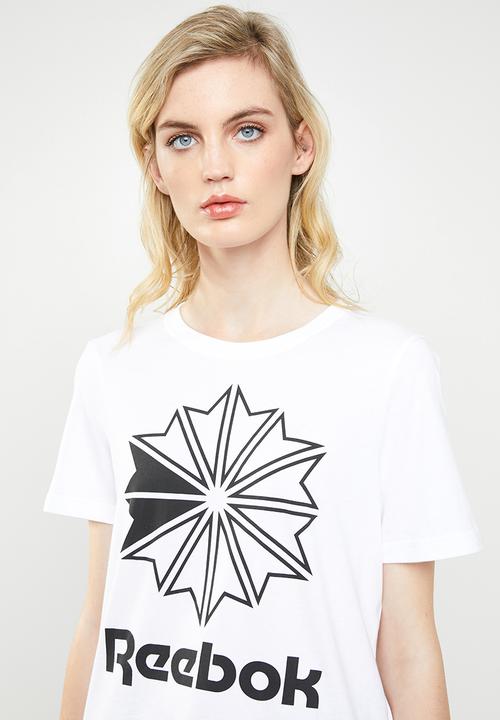 Reebok - AC gr tee - white & black