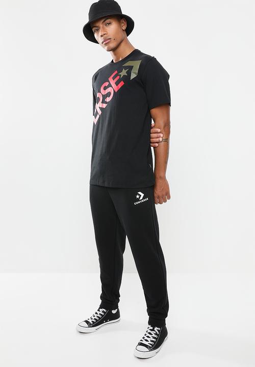 Converse - Star chevron jogger - black