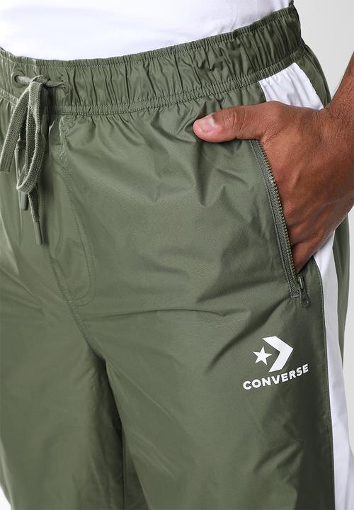Converse - Converse woven shell pant - khaki green 