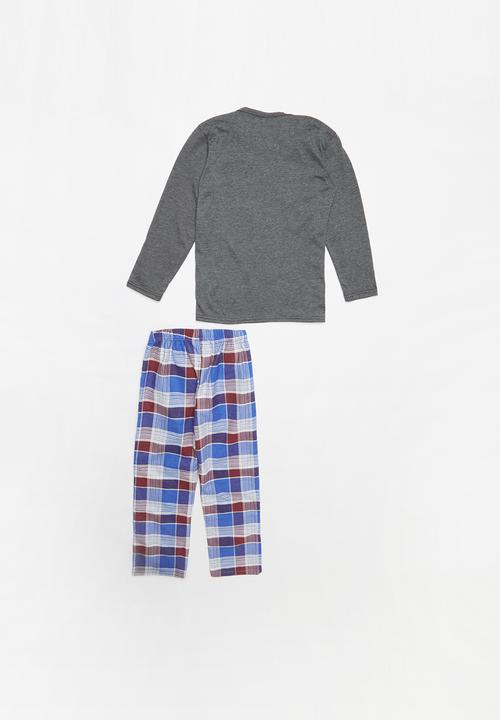 Pop Candy - Fannel check pyjama set - multi
