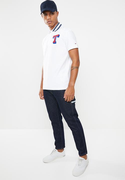 Tommy Hilfiger - Tjm college polo - white