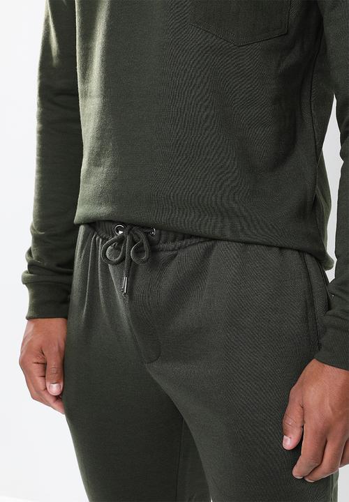 Brave Soul - Stein basic jogger - green