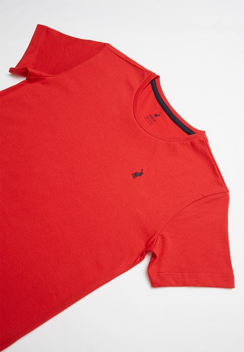 POLO - Classic short sleeve tee - red