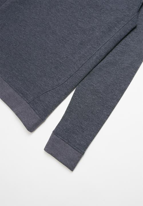POLO - Teens blake long sleeve sweater - navy