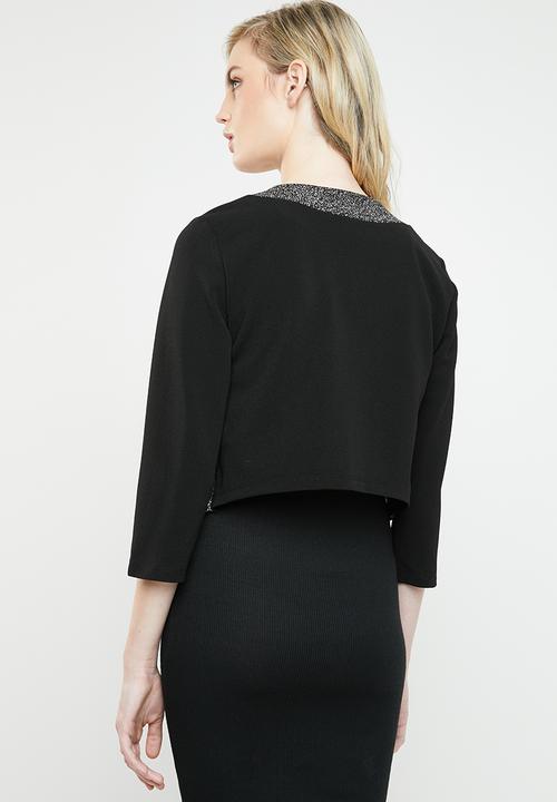 Vero Moda - Silverline blazer - black & silver