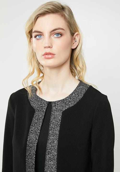 Vero Moda - Silverline blazer - black & silver