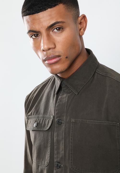 Brave Soul - Cauley shacket - khaki