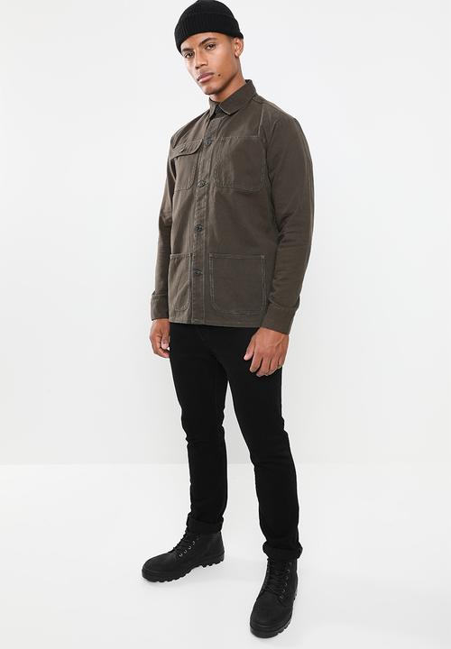Brave Soul - Cauley shacket - khaki