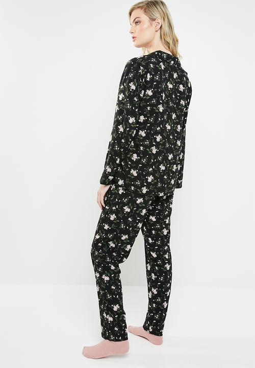 Superbalist - Sleep shirt & pants set - multi