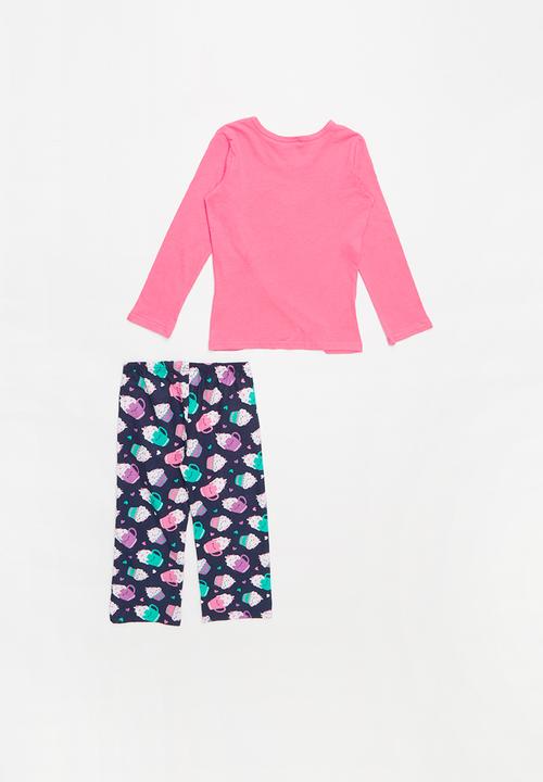 Pop Candy - Single jersey flannel cupcakes - multi
