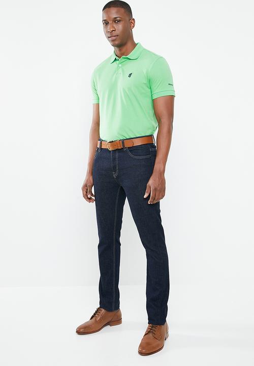 Pringle of Scotland - St augustine styled golfer - green