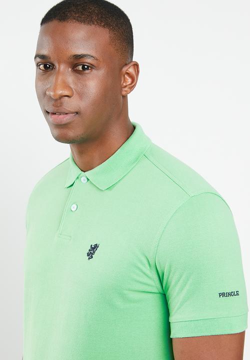 Pringle of Scotland - St augustine styled golfer - green