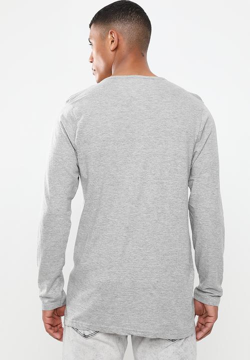 Brave Soul - Freddie branded lounge top - grey