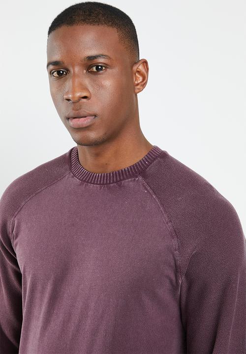 Only & Sons - Wincent mix knit pullover - pink