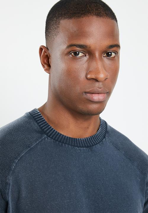 Only & Sons - Wincent mix knit pullover - navy