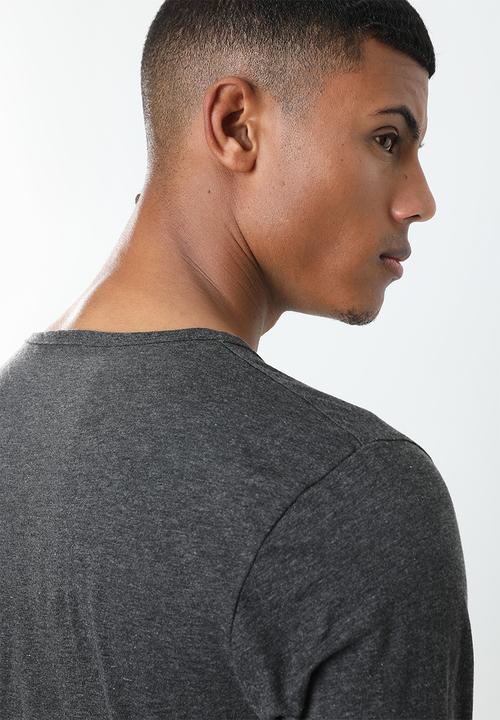Brave Soul - Freddie branded lounge top - grey 