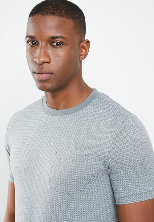 Jack & Jones - Oscar blu short sleeve crew neck tee - grey