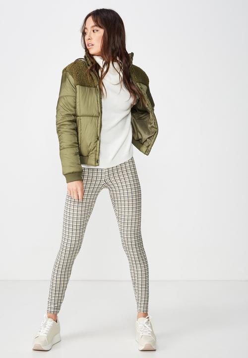Cotton On - Cosy winter puffer  - green