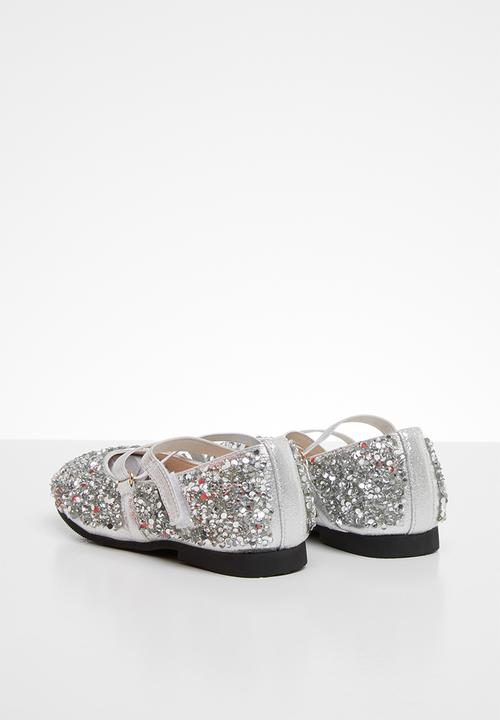 Pop Candy - Ballerina pump - silver