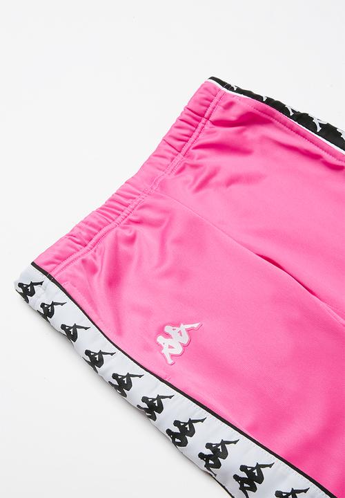 KAPPA - 222 Banda wrastoria slim - black & pink 